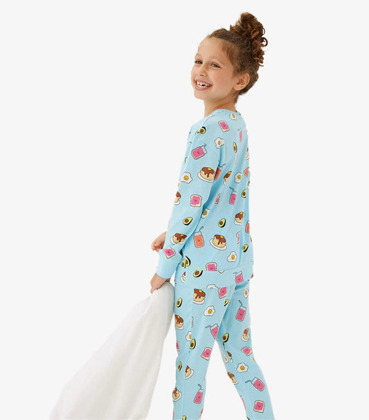 M&S GRAPHIC PATTERNED PAJAMA SET