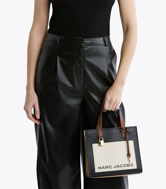 MARC JACOBS LEATHER MINI TOTE BAG