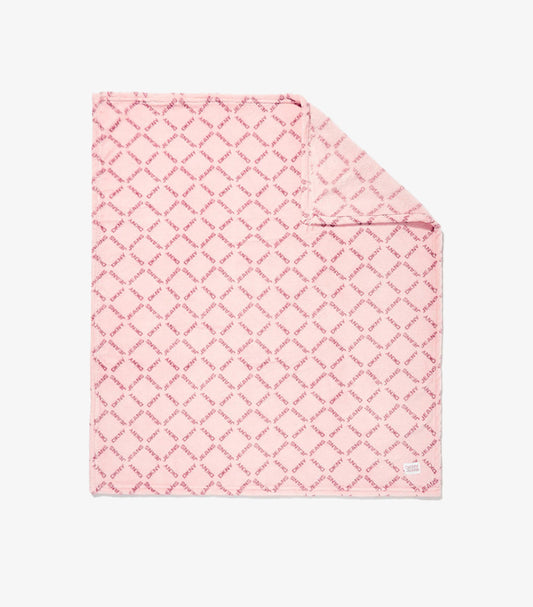 DKNY BABY GIRLS BLANKET AND COMFORTER SET IN PINK