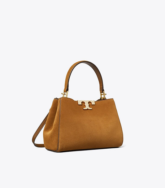 TORY BURCH MINI ELEANOR SUEDE SATCHEL