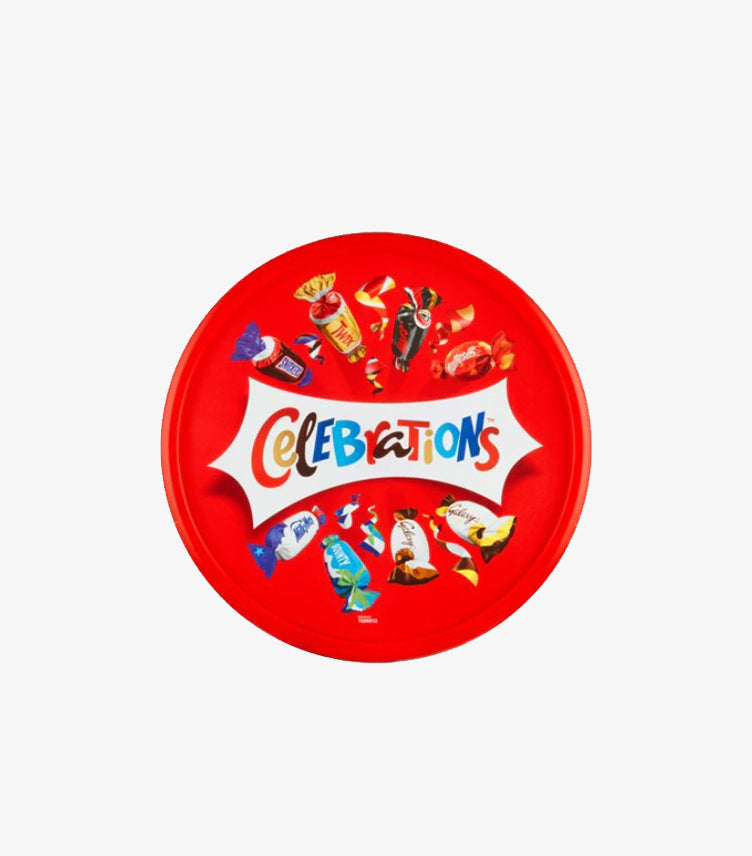 CELEBRATIONS CHOCOLATE TUB – ASSORTED MINI CHOCOLATES