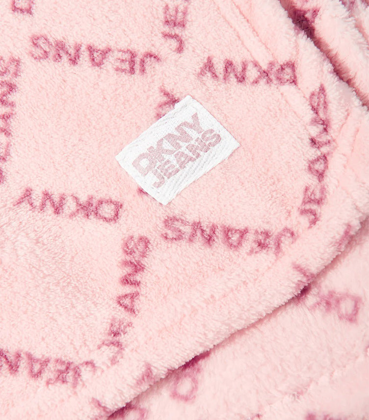 DKNY BABY GIRLS BLANKET AND COMFORTER SET IN PINK