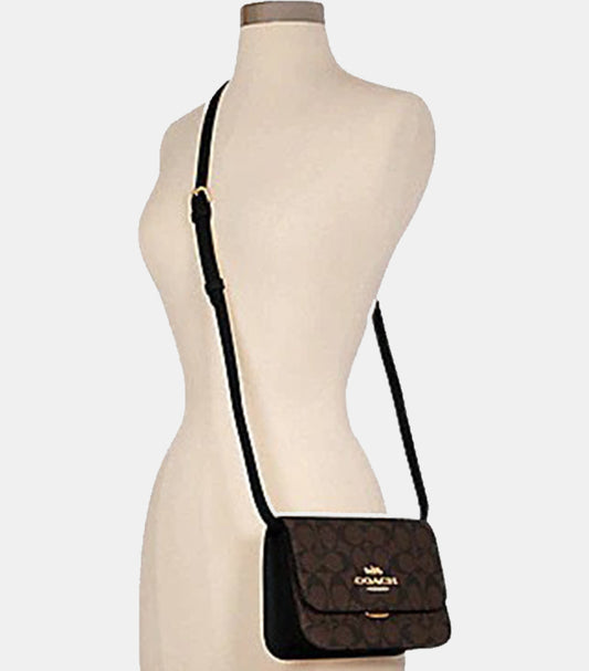 COACH MINI BRYNN CROSSBODY IN SIGNATURE CANVAS