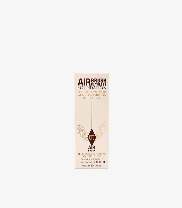 CHARLOTTE TILBURY AIRBRUSH FLAWLESS FOUNDATION | FULL COVERAGE WEIGHTLESS BLURRING FOUNDATION 30ML