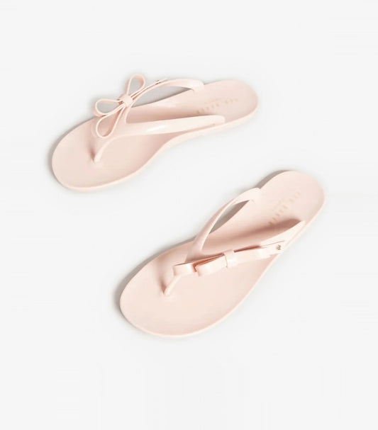 TED BAKER LONDON JASSEY BOW FLATS