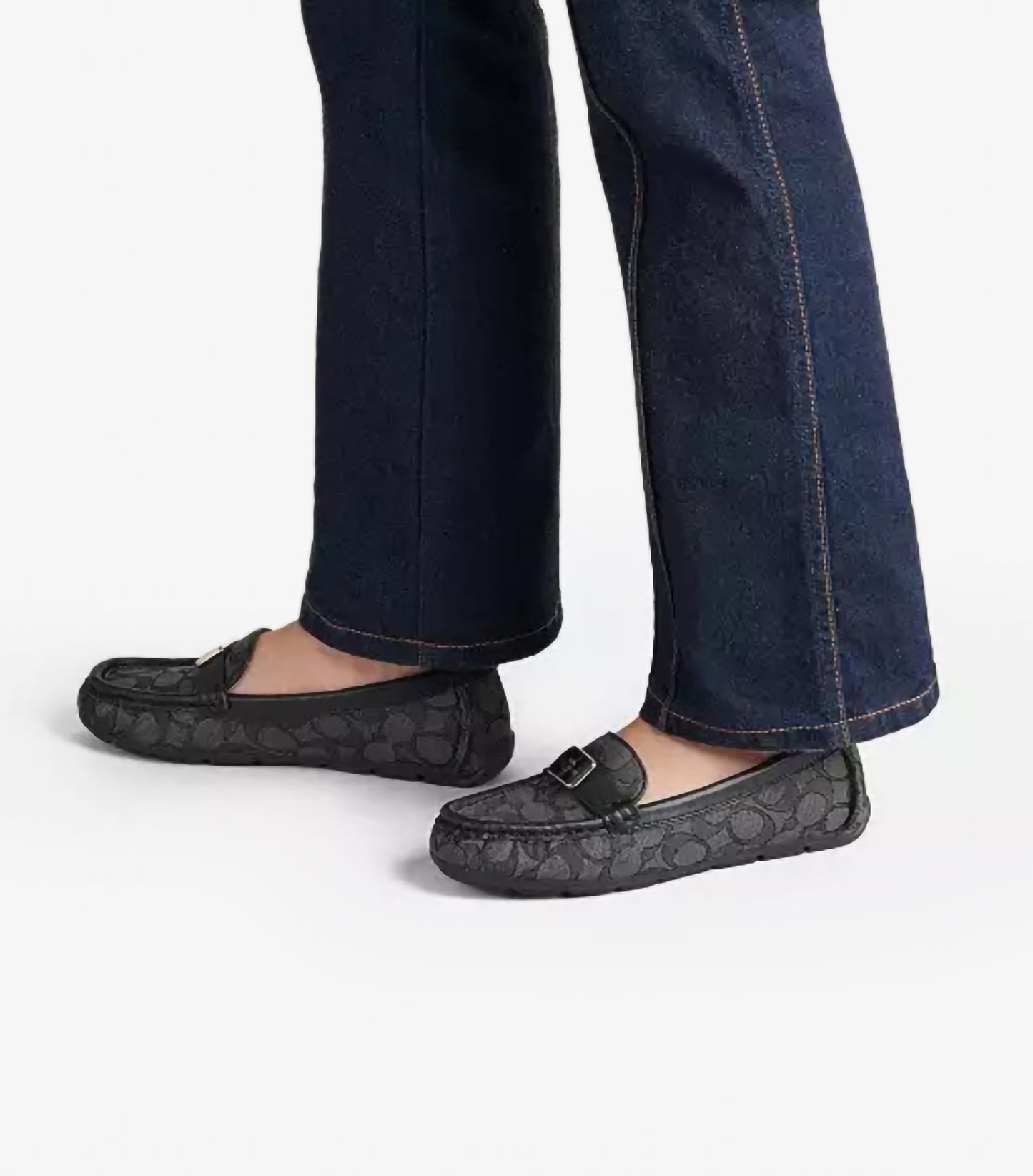 COACH MONA DRIVER IN SIGNATURE JACQUARD