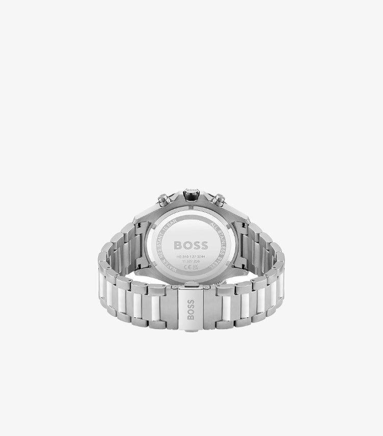 HUGO BOSS CHRONOGRAPH QUARTZ WITH SILVER BRACELET 1513930