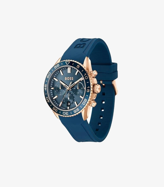 HUGO BOSS ANALOG BLUE DIAL MEN'S WATCH 1514169