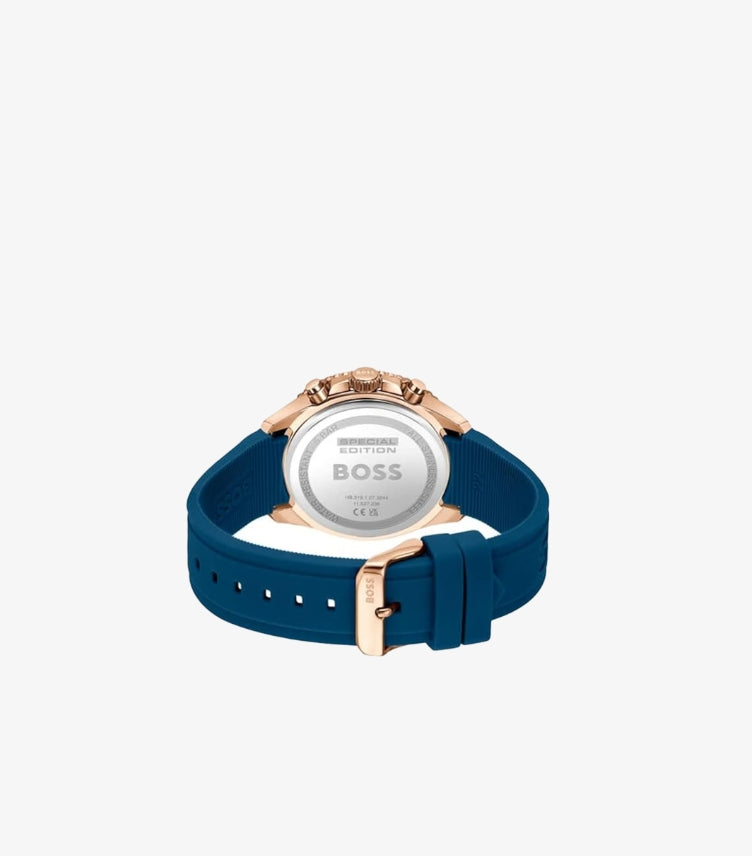 HUGO BOSS ANALOG BLUE DIAL MEN'S WATCH 1514169