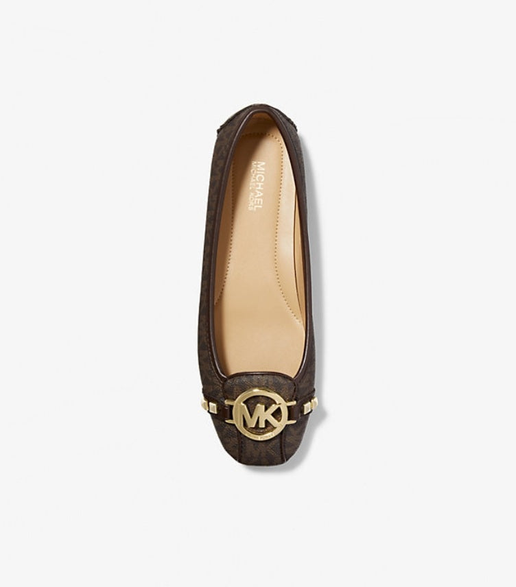 MICHAEL KORS FULTON STUDDED LOGO MOCCASIN
