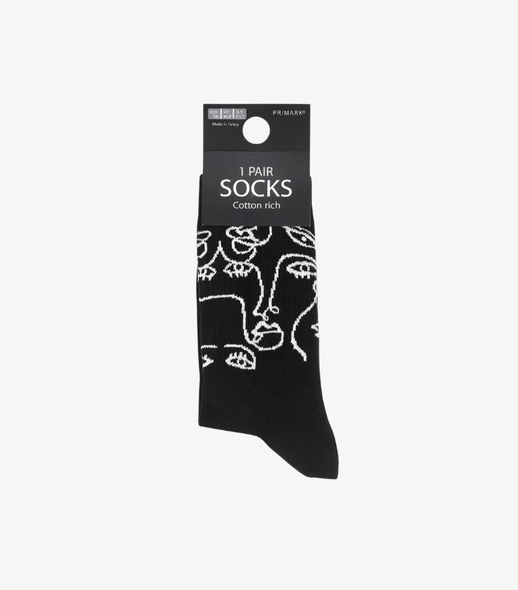 PRIMARK 1-PAIR COTTON SOCKS