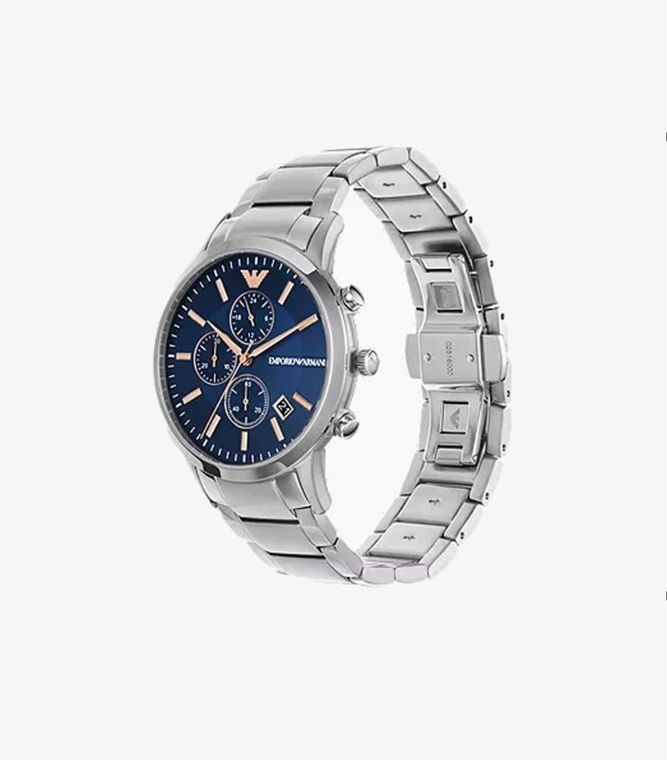 EMPORIO ARMANI CHRONOGRAPH STAINLESS STEEL WATCH AR11458