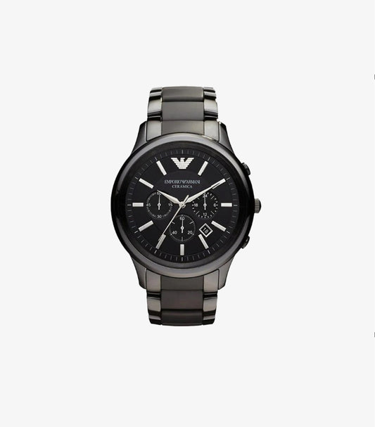 EMPORIO ARMANI MEN'S RENATO QUARTZ MOVEMENT STAINLESS STEEL WATCH AR1451