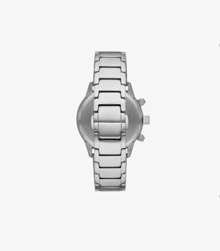 EMPORIO ARMANI MEN’S QUARTZ STAINLESS STEEL BLUE DIAL 44MM WATCH AR11306