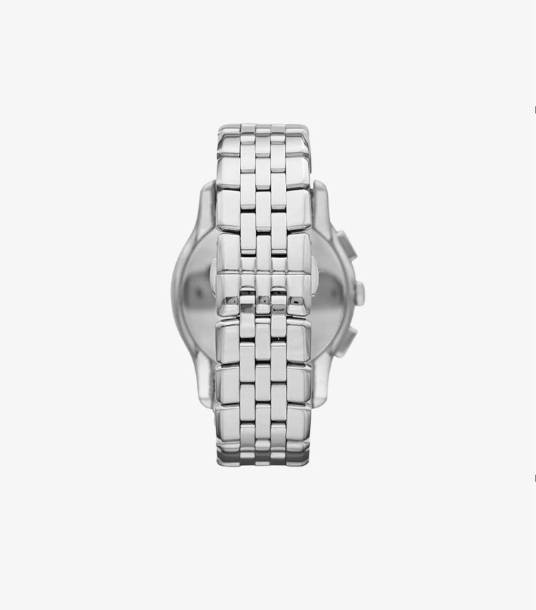 EMPORIO ARMANI MEN’S STAINLESS STEEL BLUE DIAL 44MM WATCH AR1787