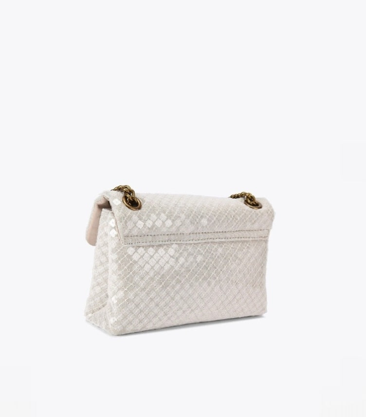 KURT GEIGER LONDON SEQUINS MINI KENSINGTON