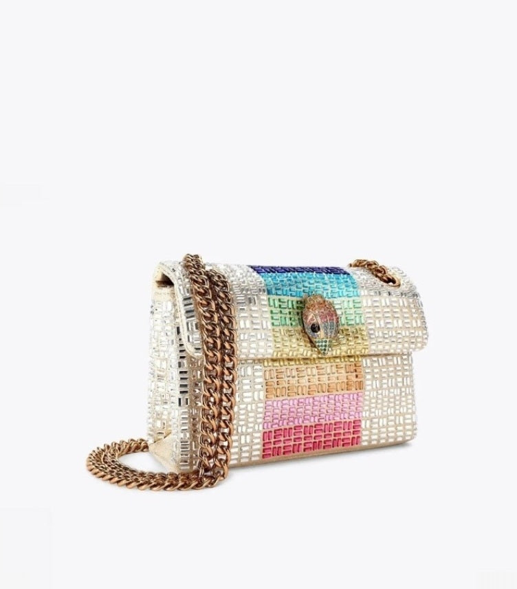 KURT GEIGER LONDON MINI CRYSTAL KENSINGTON BAG