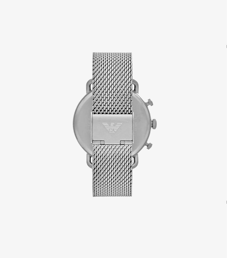 EMPORIO ARMANI MEN'S CHRONOGRAPH STAINLESS STEEL WATCH AR11383