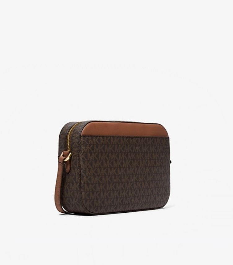 MICHAEL KORS JET SET LARGE LOGO CROSSBODY BAG