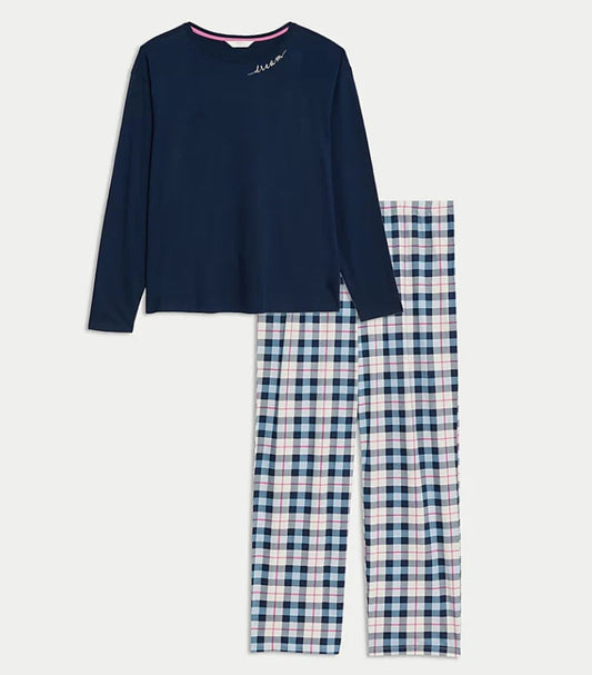 MARKS & SPENCER PURE COTTON PYJAMA SET