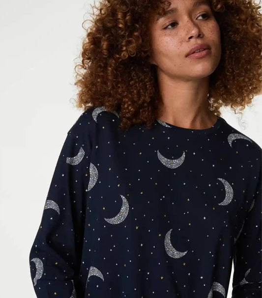 MARKS & SPENCER PURE COTTON PYJAMA SET