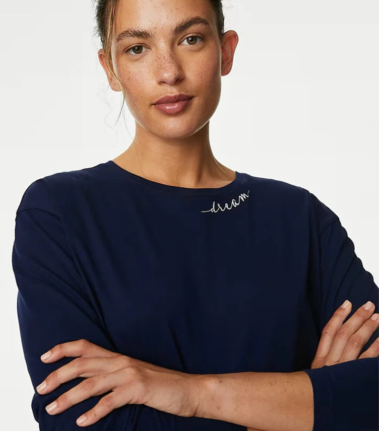 MARKS & SPENCER PURE COTTON PYJAMA SET