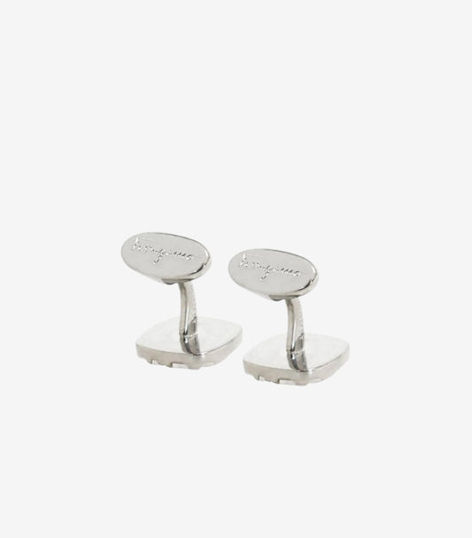 SALVATORE FERRAGAMO GANCINI SWIVLE STYLE CUFFLINKS