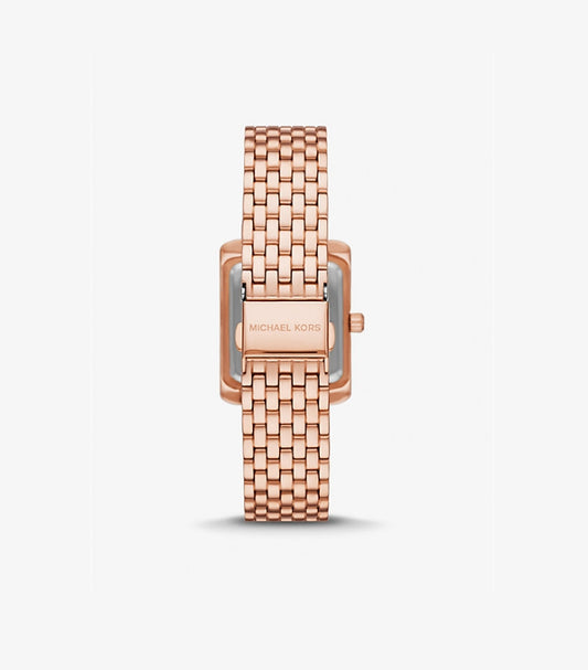 MICHAEL KORS PETITE EMERY PAVÉ ROSE GOLD-TONE WATCH MK4743