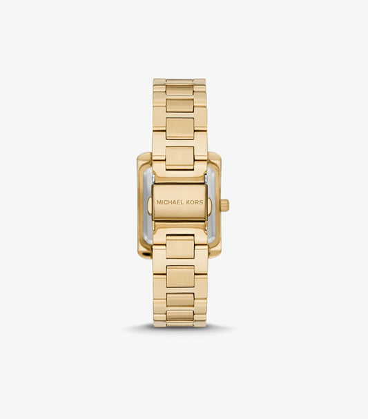 MICHAEL KORS MINI EMERY PAVÉ GOLD TONE WATCH MK4640