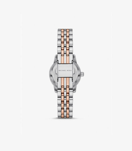 MICHAEL KORS LEXINGTON PAVE TWO-TONE WATCH MK4817