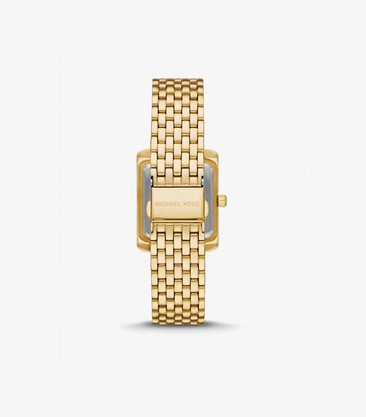 MICHAEL KORS PETITE EMERY PAVÉ GOLD-TONE WATCH MK4742