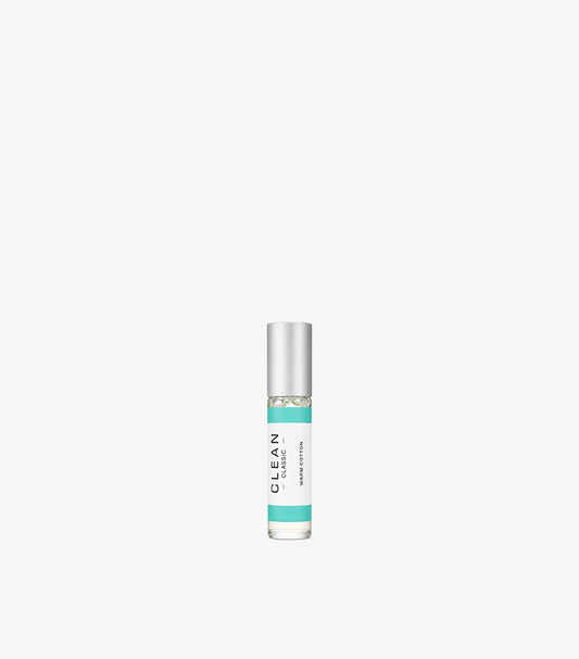 CLEAN Classic Warm Cotton Eau de Parfum 5ml travel-size rollerball bottle