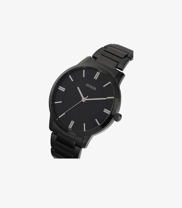 GUESS BLACK DIAL MEN WATCH - U0990G5M