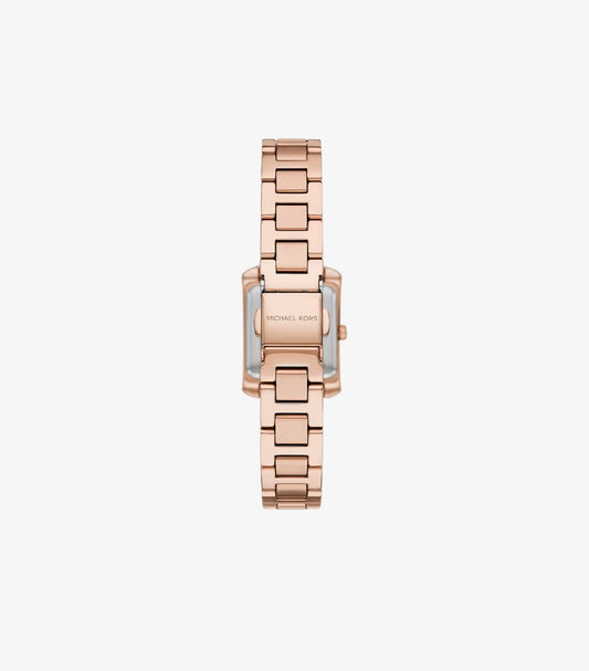 MICHAEL KORS MINI EMERY PAVE ROSE GOLD-TONE WATCH MK4868