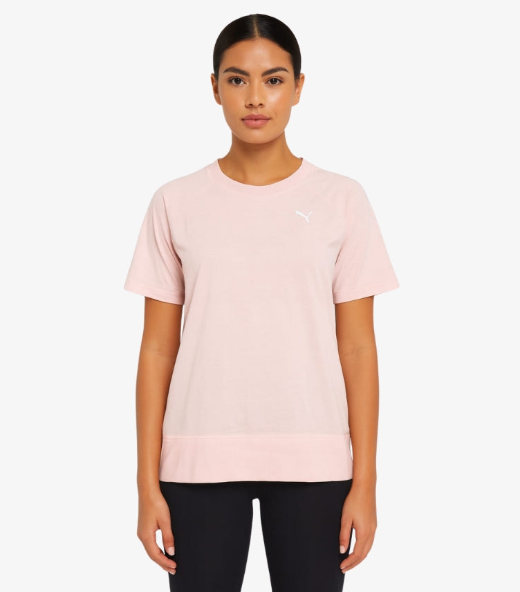 PUMA WOMEN'S REGULAR FIT SHORT SLEEVE TRAINING T-SHIRT