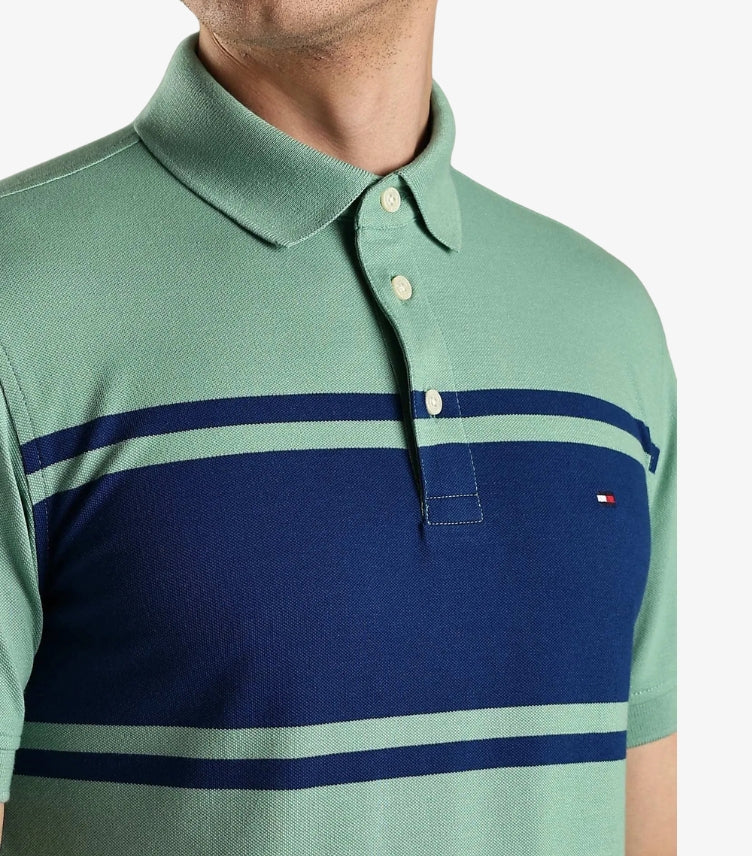 TOMMY HILFIGER SLIM FIT SKRETCH POLO T-SHIRT