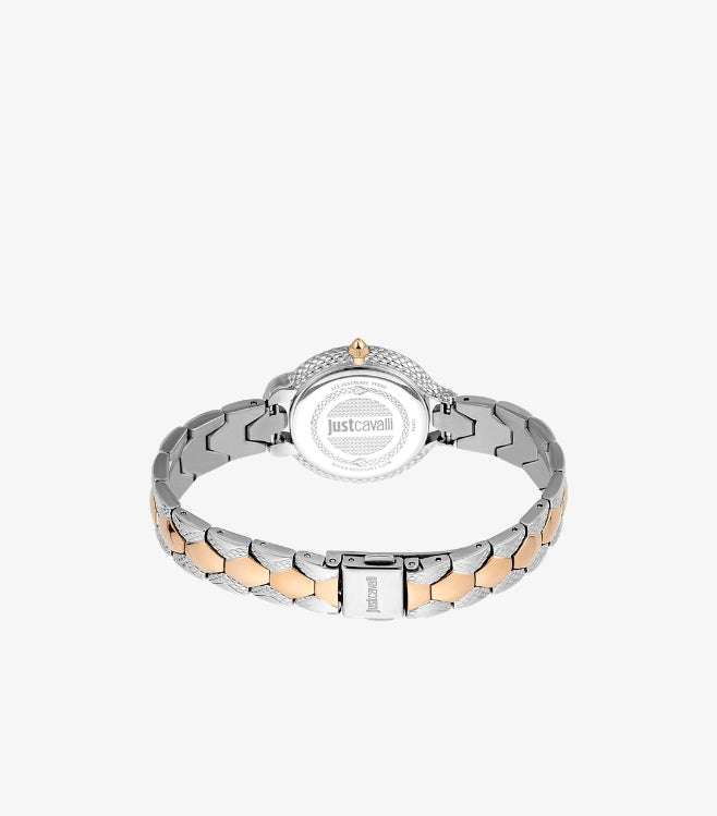 JUST CAVALLI SNAKE QUARTZ WATCH JC1L046M0295