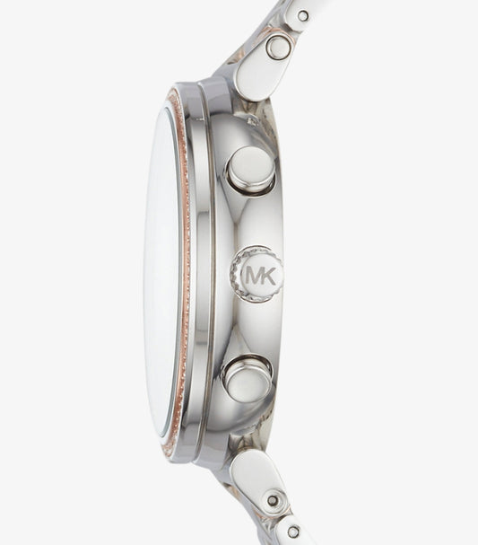 MICHAEL KORS SOFIE PAVE TWO-TONE WATCH MK6558