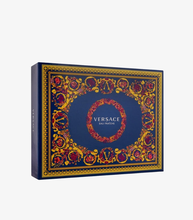 VERSACE MAN EAU FRAICHE PERFUME SET FOR MEN