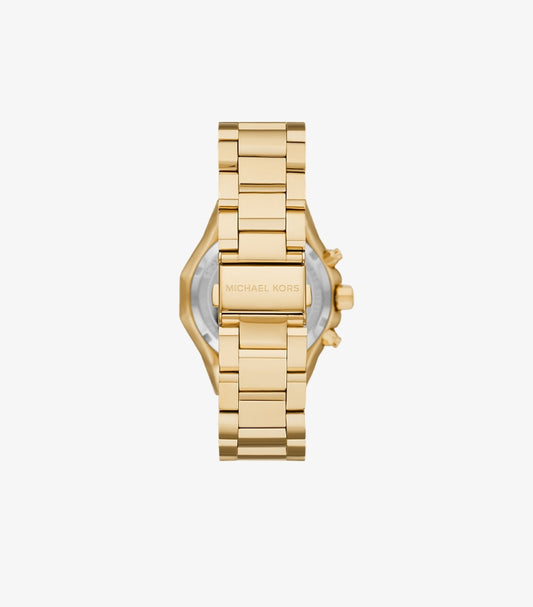 MICHAEL KORS OVERSIZED RAQUEL GOLD-TONE WATCH MK4690