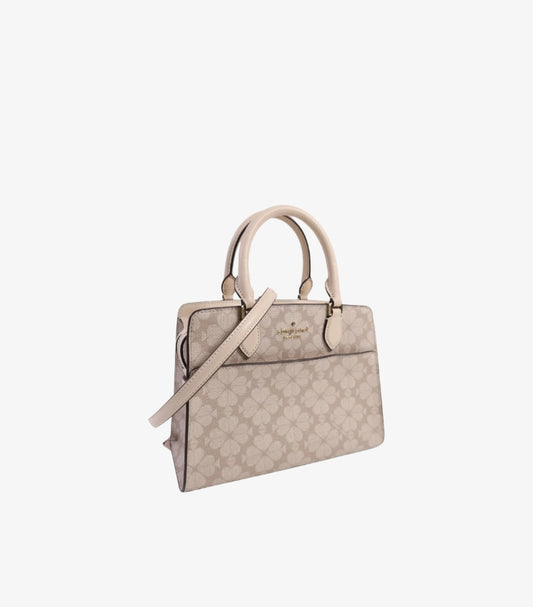 KATE SPADE MANHATTAN SPADE FLOWER MONOGRAM SMALL TOTE