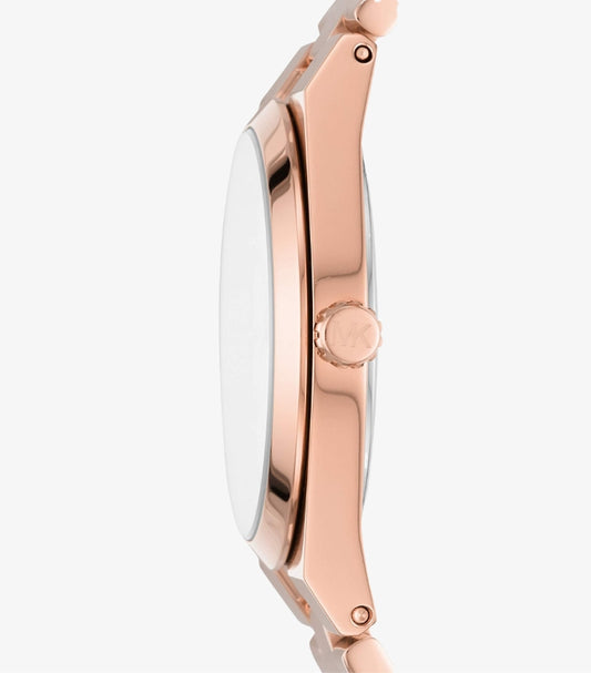 MICHAEL KORS CHANNING ROSE GOLD-TONE WATCH MK6624