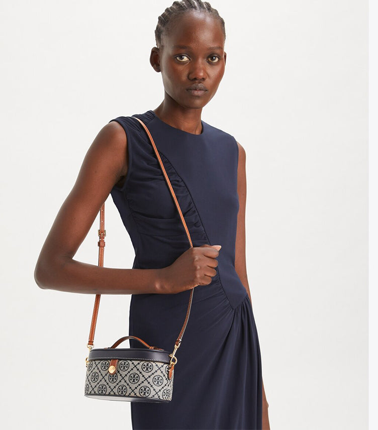 TORY BURCH T MONOGRAM VANITY CASE