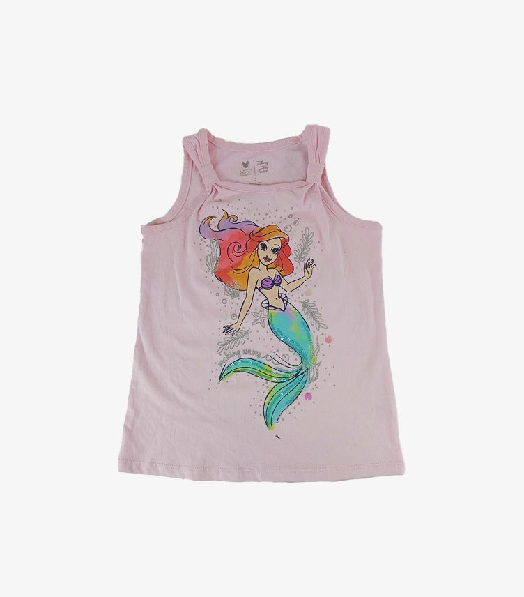 DISNEY THE LITTLE MERMAID ARIEL CHILDREN'S TANK TOP.