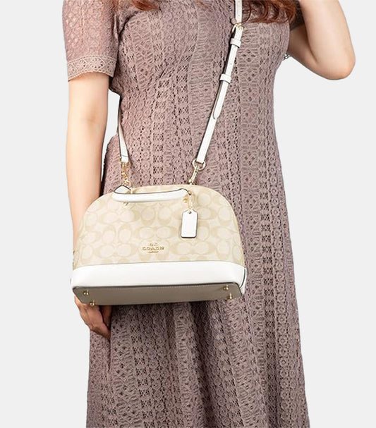 COACH SIGNATURE SHOULDER BAG