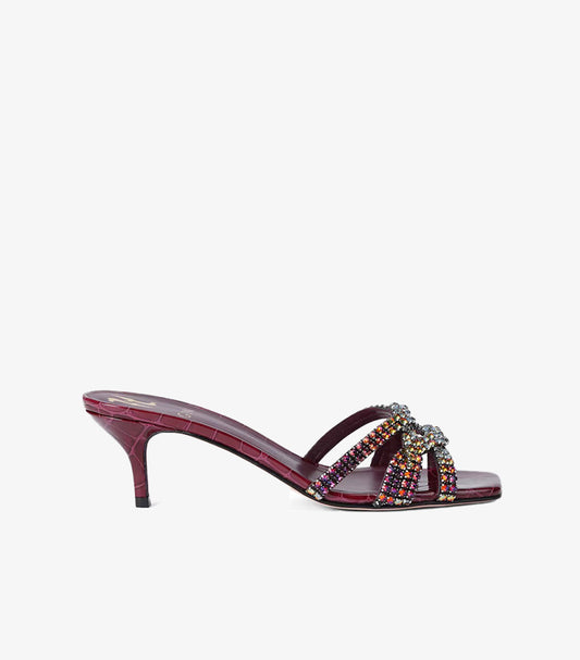 GINA LEATHER TWYLA HEEL