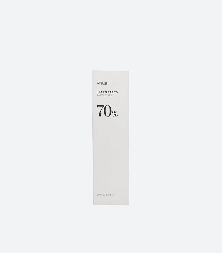 Anua Heartleaf 70 Daily Lotion 200ml skincare box