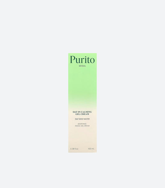 Purito Seoul Oat In Calming Gel Cream 100ml skincare box