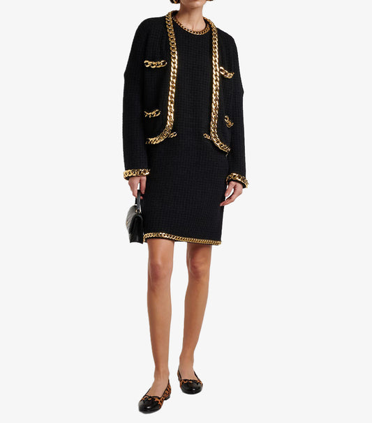 TORY BURCH LEOPARD-PRINT CALF HAIR AND LEATHER BALLET FLATS