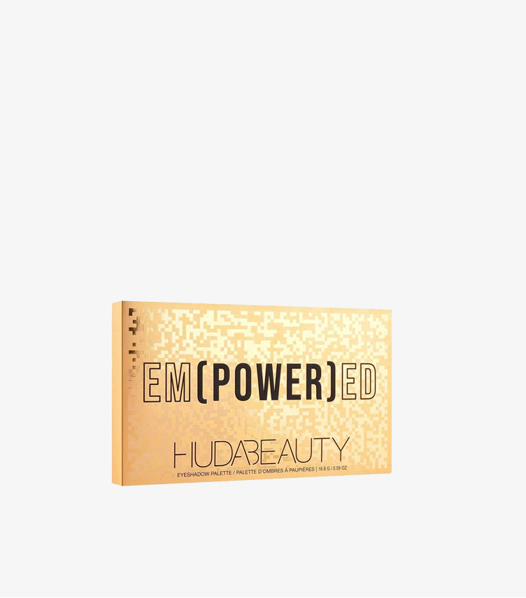 Huda Beauty Empowered Eyeshadow Palette Front Packaging